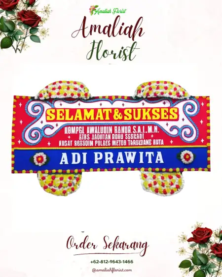 Papan Bunga Ucapan Selamat Kutawis
